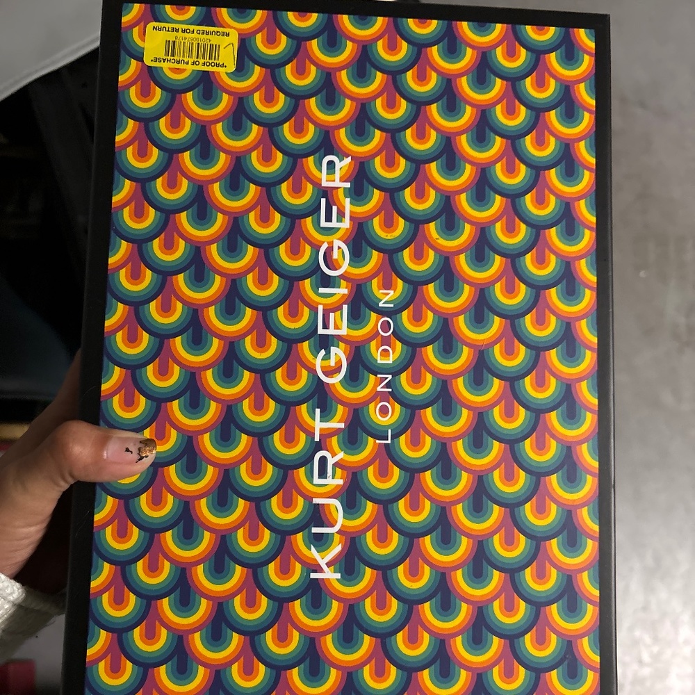 Empty shoe box